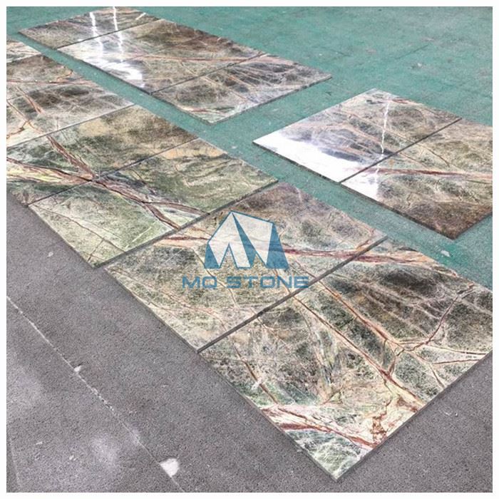 Rainforest Green Marble Tile