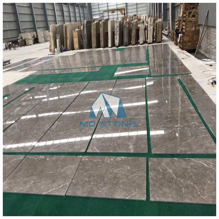 Cyprus Grey Marble Tile Flooring