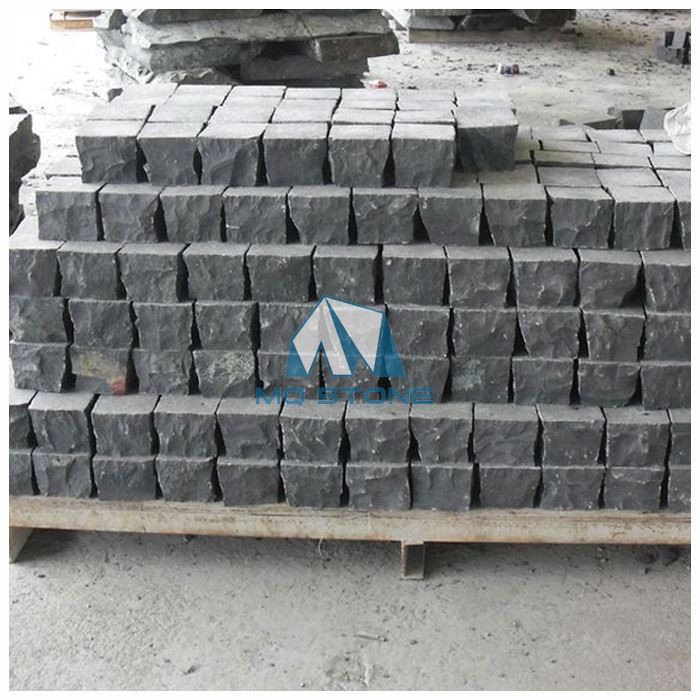 Black Granite Cobble Stone