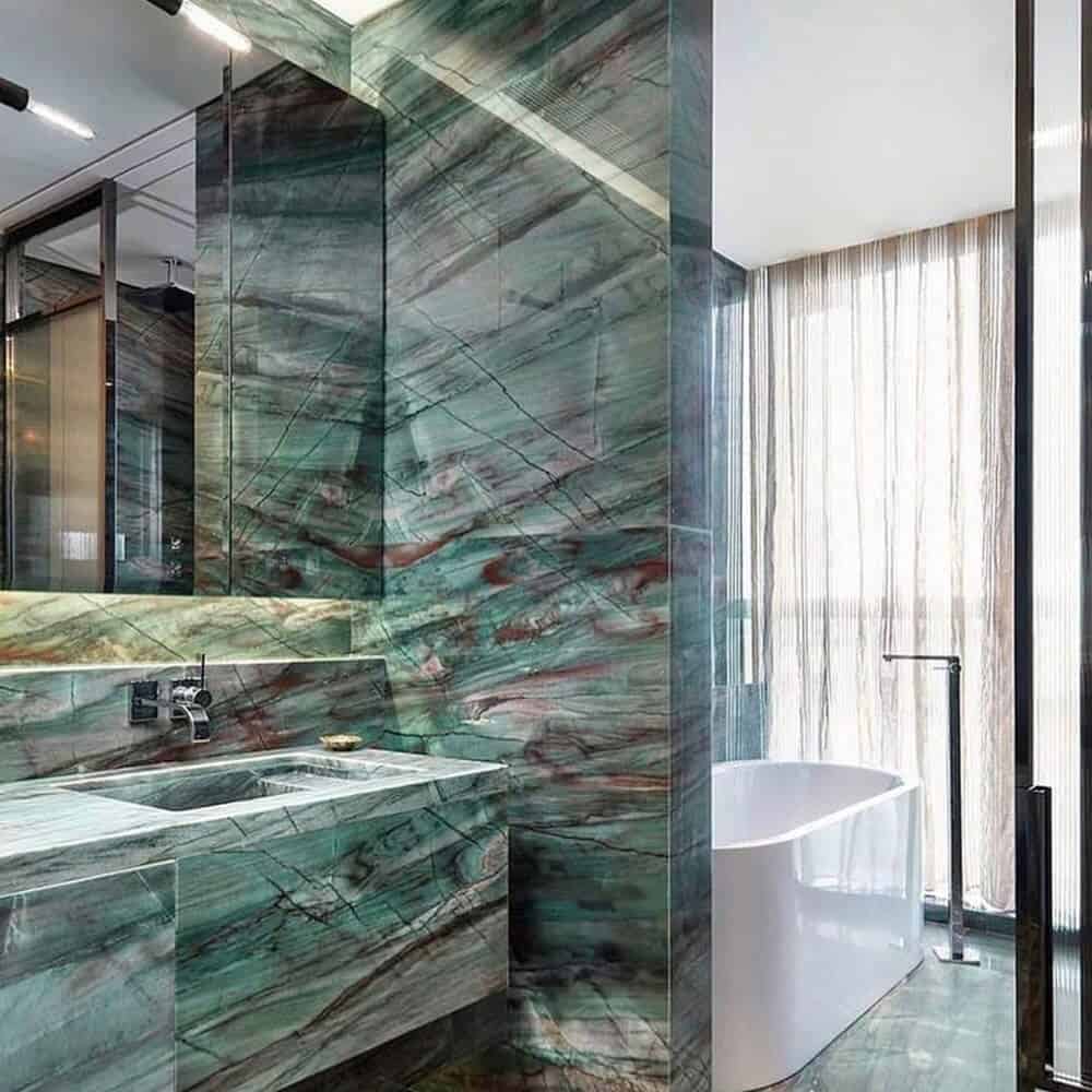 Botanic Green Quartzite Vanity Tops Botanic Green Quartzite Vanity Tops