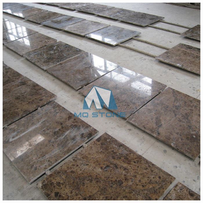 Brown Marble Tile Flooring