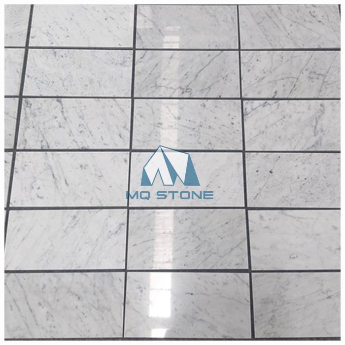 12 x 24 Carrara Marble Floor Tile