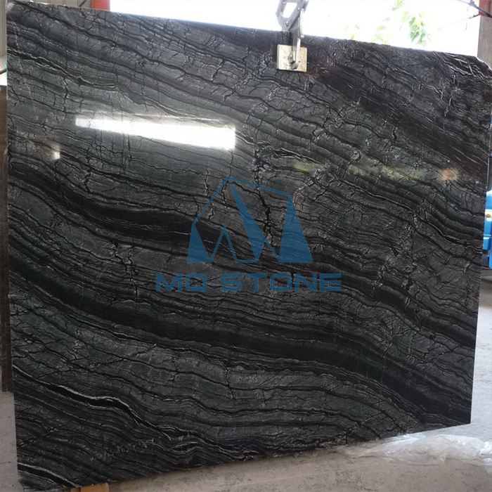 Black Wooden Marble