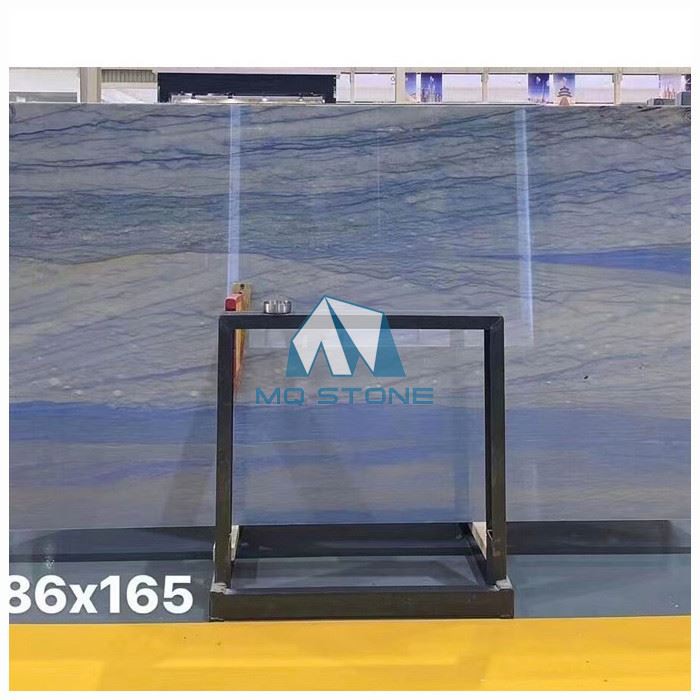 Blue Macauba Marble Slabs For Wall Cladding