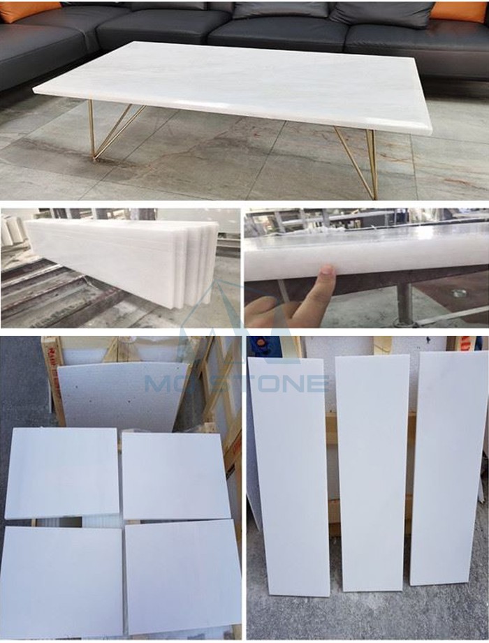 Pure White Marble Application Pure White Marble Application