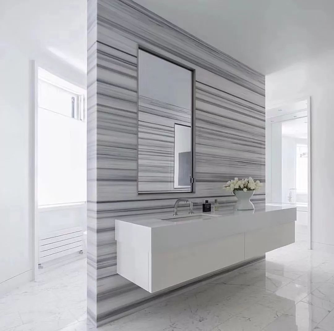 Marmara Marble Wall Tiles in Bathroom Spaces Marmara Marble Wall Tiles in Bathroom Spaces