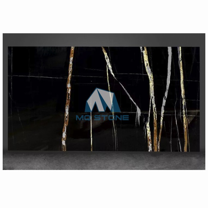 Black and gold marble Black and gold marble