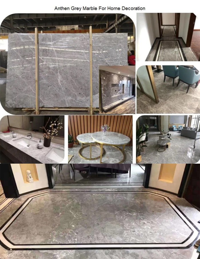 Athena Grey Marble Application Athena Grey Marble Application