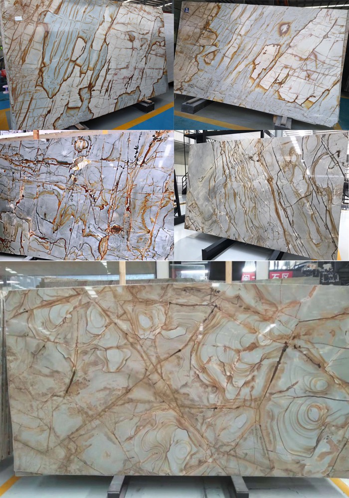 Blue Farfalla Quartzite Slabs Blue Farfalla Quartzite Slabs