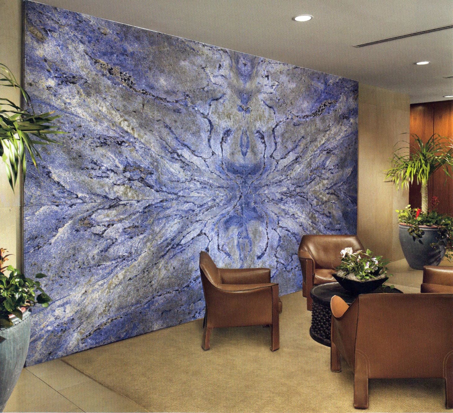 Blue Bahia Granite Wall Cladding Projects Blue Bahia Granite Wall Cladding Projects
