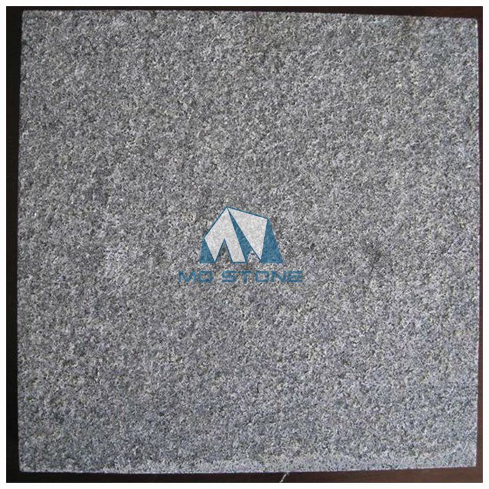 Flamed Black Granite