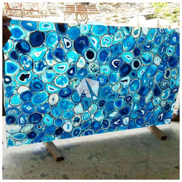 Blue Lace Agate Slab