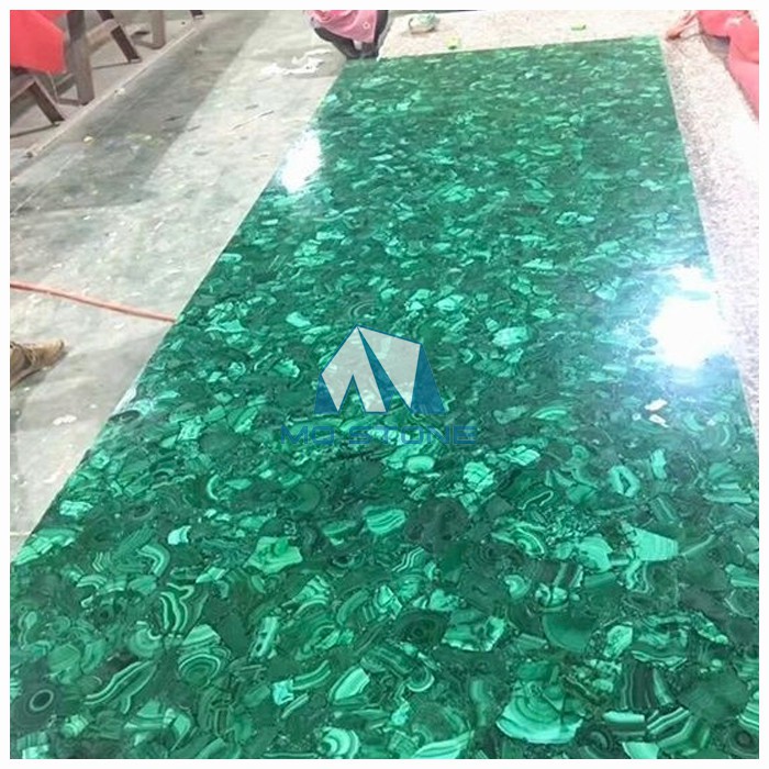 Malachite Green Gemstone Slabs