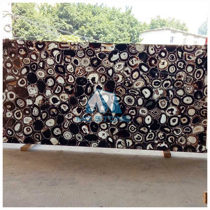 Black Agate Slabs