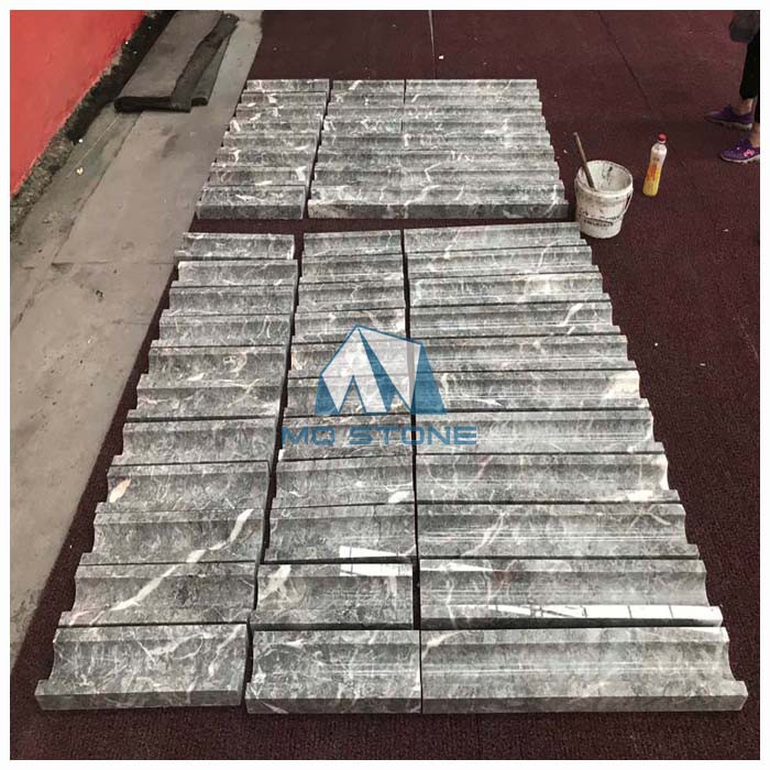 Fior Di Bosco Gray Marble border line Fior Di Bosco Gray Marble border line