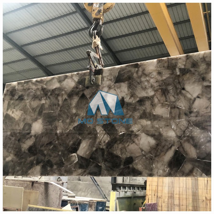 Smoky Quartz Gemstone Slabs