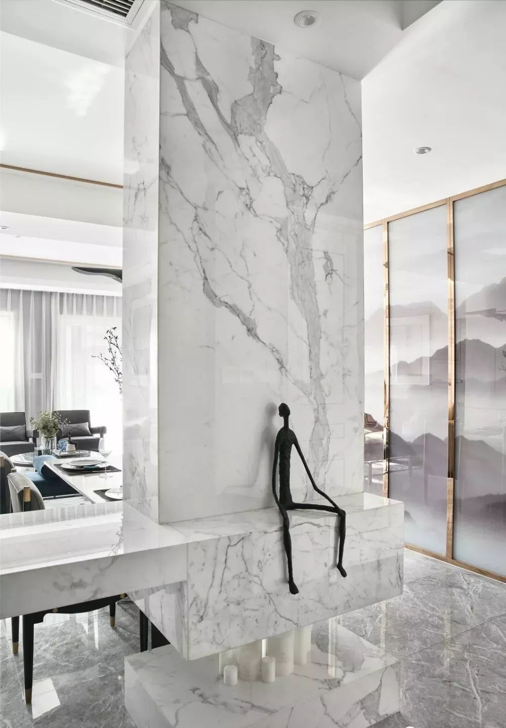 Calacatta Marble Wall Cladding Projects Calacatta Marble Wall Cladding Projects