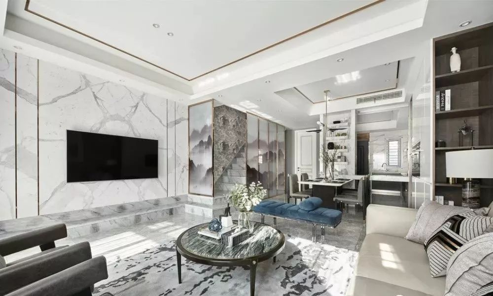 Calacatta Marble TV Background Calacatta Marble TV Background