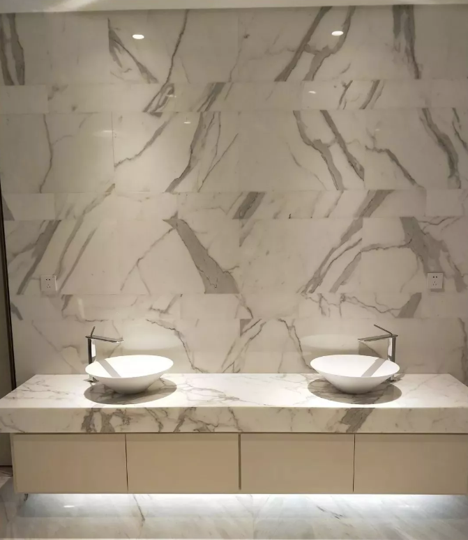 Calacatta Marble Vanity Tops-MQ STONE Calacatta Marble Vanity Tops-MQ STONE