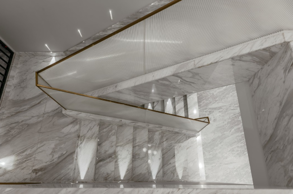 Volakas Marble Stairs From MQ STONE Volakas Marble Stairs From MQ STONE