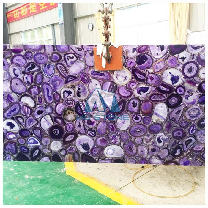 Purple Agate Slab