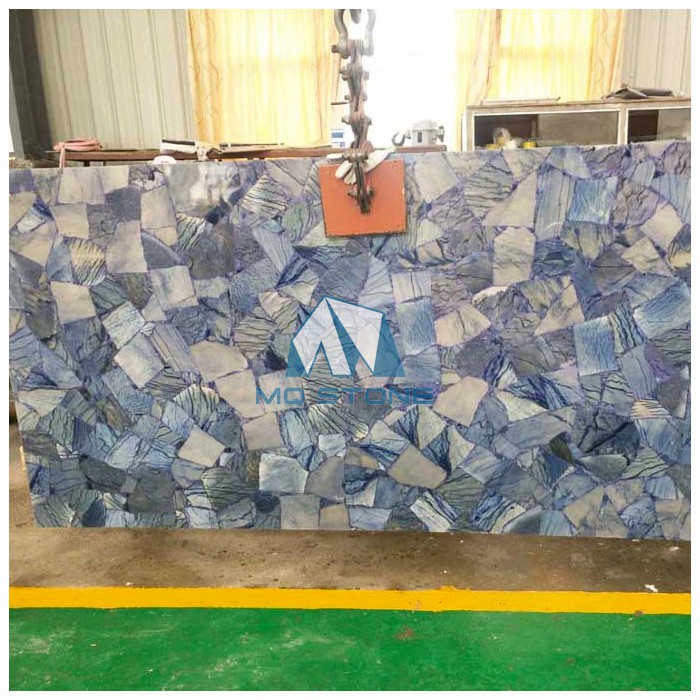 Blue Aventurine Backlit Slabs