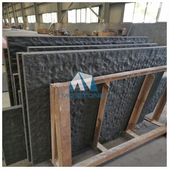 Shanxi balck granite flamed tile
