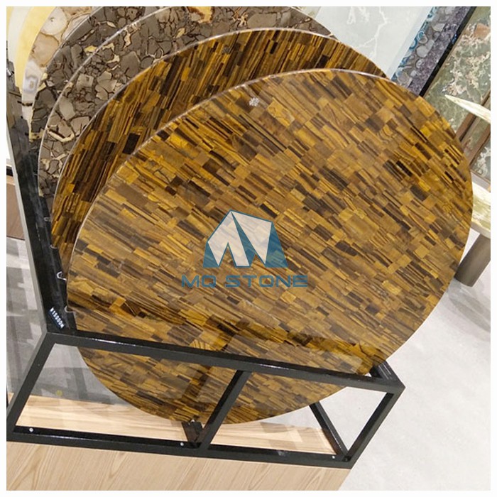 Tiger Eye Gemstone Table Tops