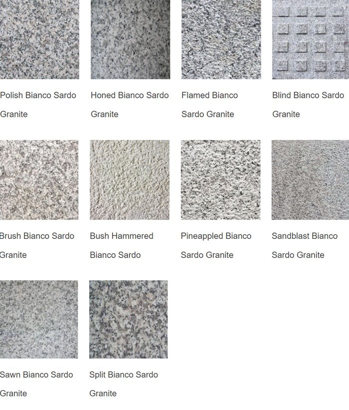 China Bianco Sardo granite types China Bianco Sardo granite types