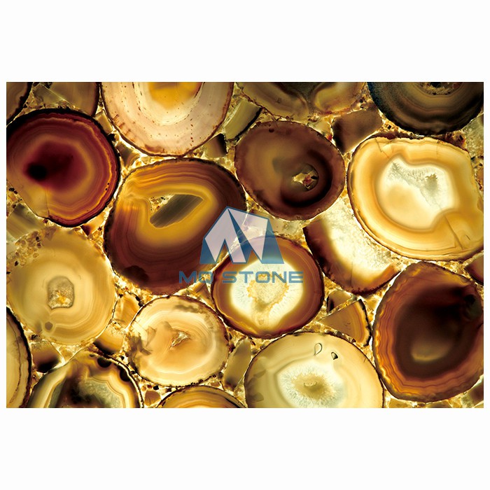 Brazilian Agate Backlit Slabs