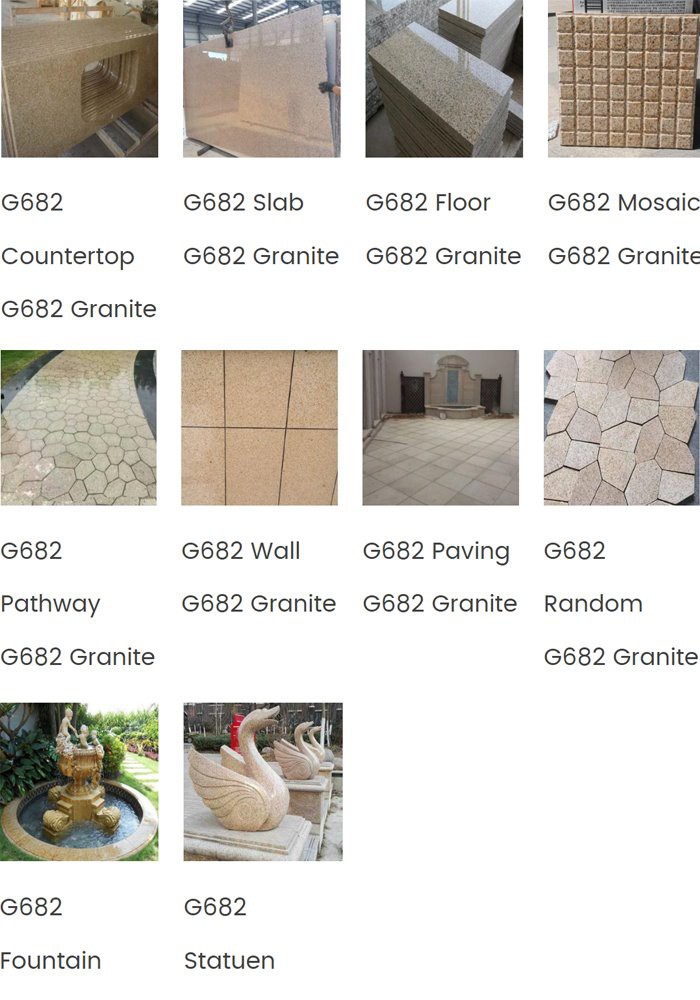 Desert Gold Granite application Desert Gold Granite application
