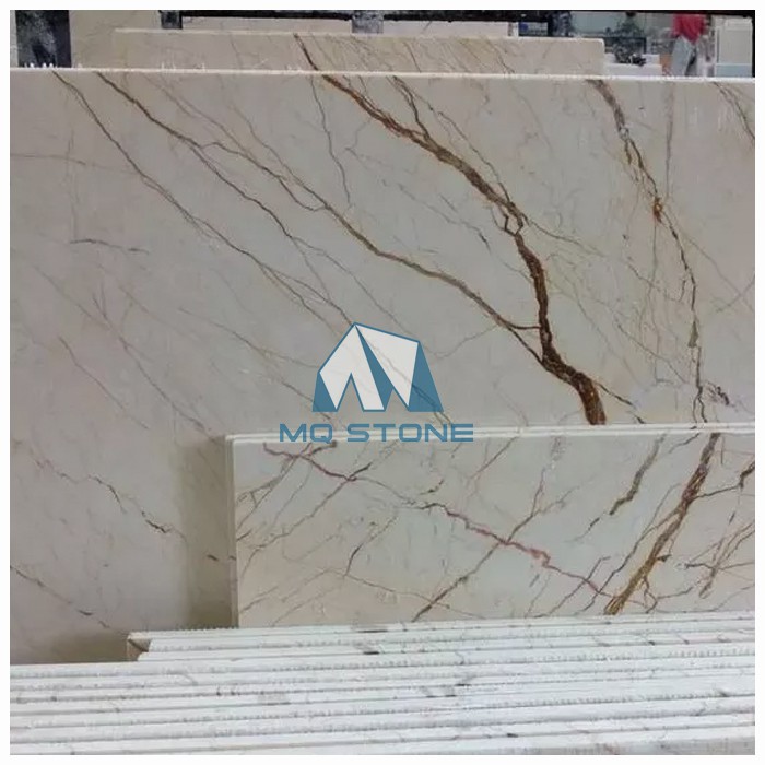 Sofitel Beige Marble Floor Paving Tiles