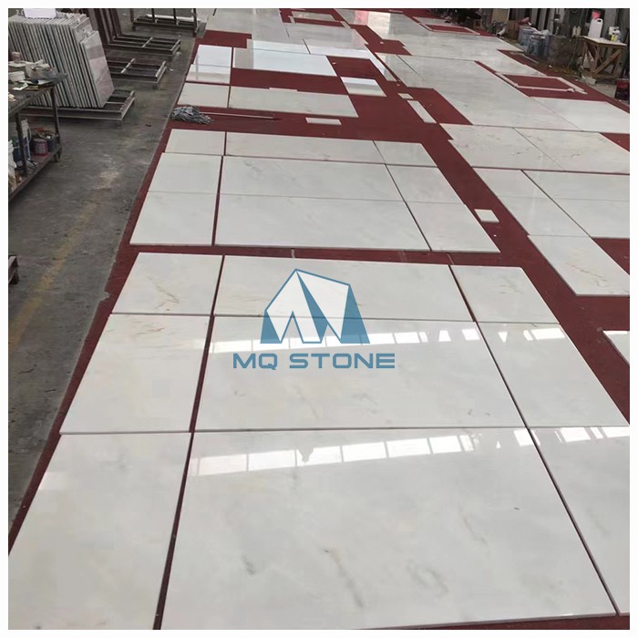 White Marble Polished Floor Tiles