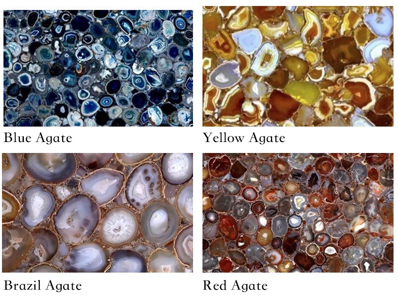 4 Popular Agate Stone Slabs From MQ STONE 4 Popular Agate Stone Slabs From MQ STONE