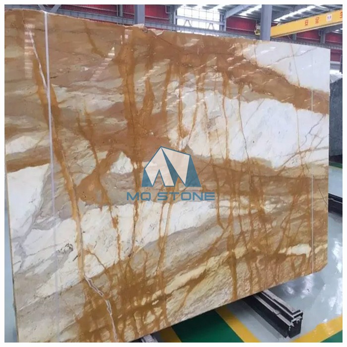 Giallo Siena Marble Slabs