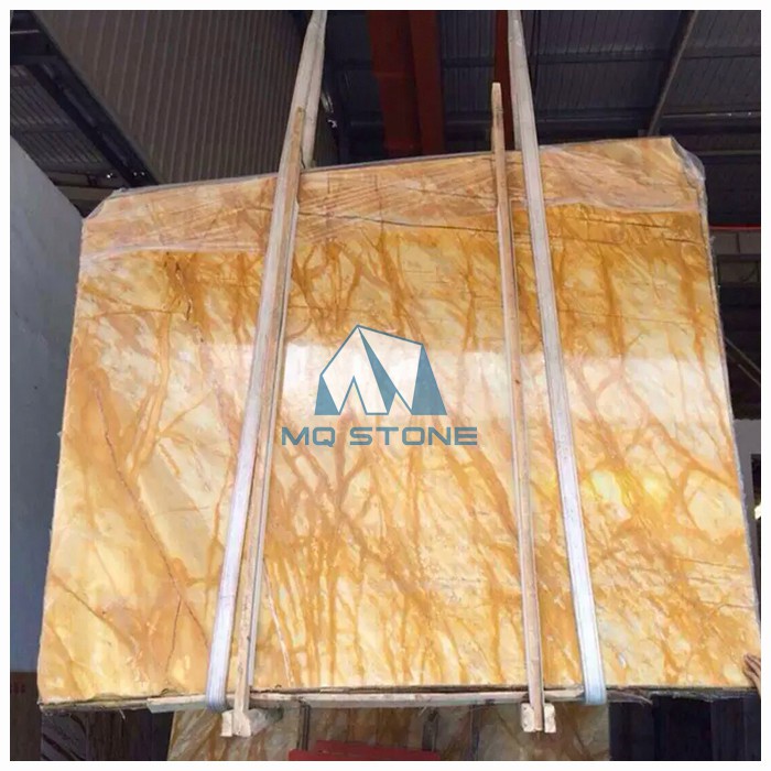 Golden Siena Marble Slabs