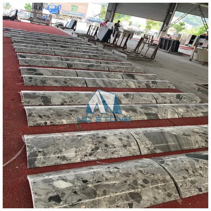 Fossil Grey Marble Covering Fossil Grey Marble Covering