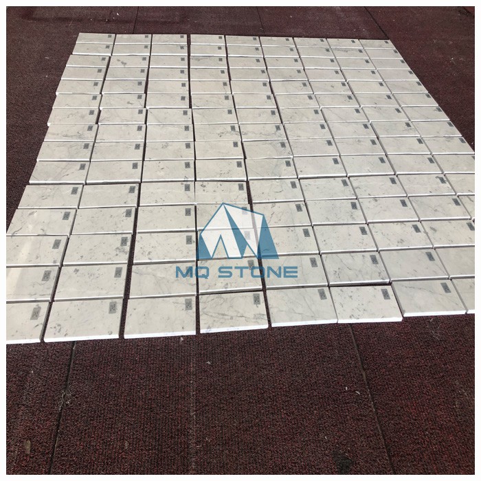 Bianco carrara marble tiles