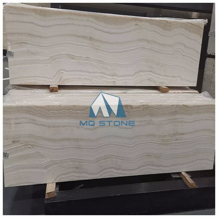 Vanilla White Onyx Slab