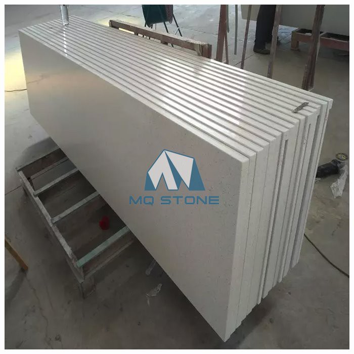 White Quartz Kitchen Countertops