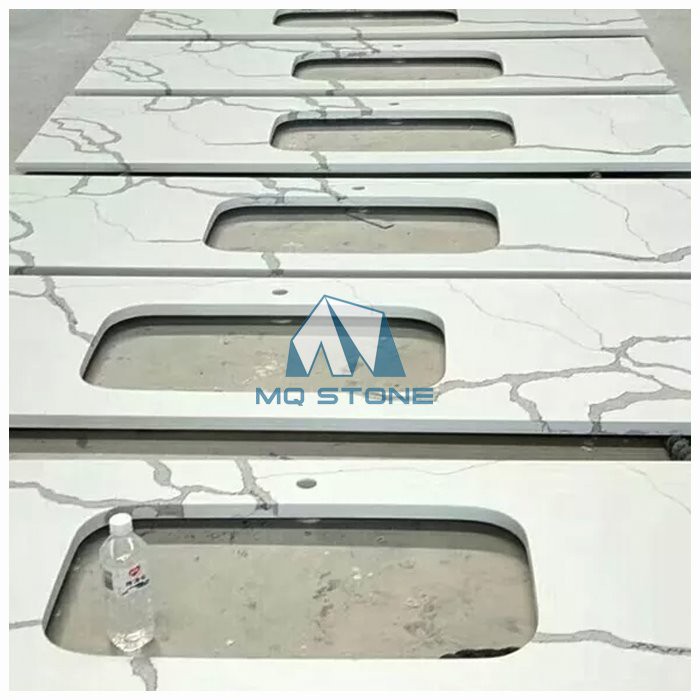 calacatta classique quartz kitchen