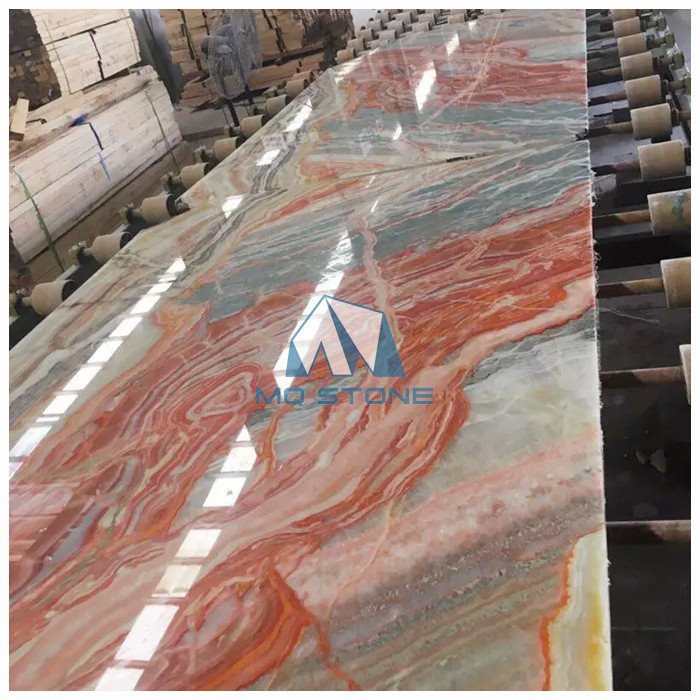 Rainbow Onyx Marble Slab