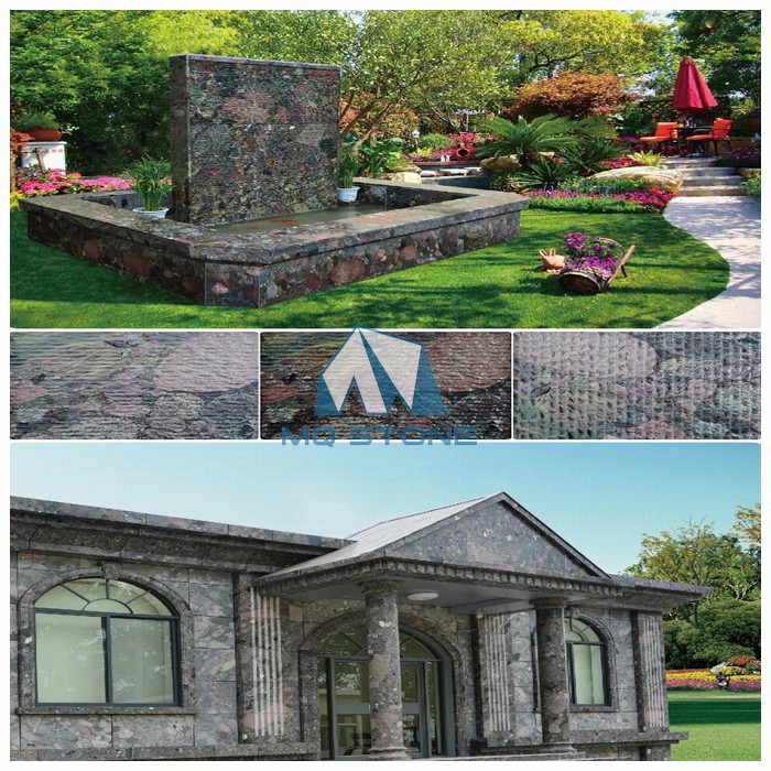 Green Marinace Granite Wall Cladding Green Marinace Granite Wall Cladding