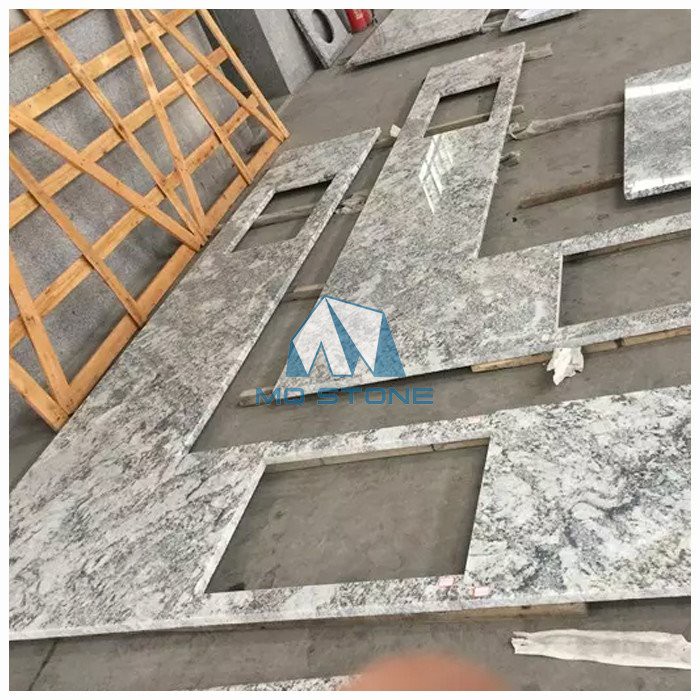 alaskan white granite kitchen