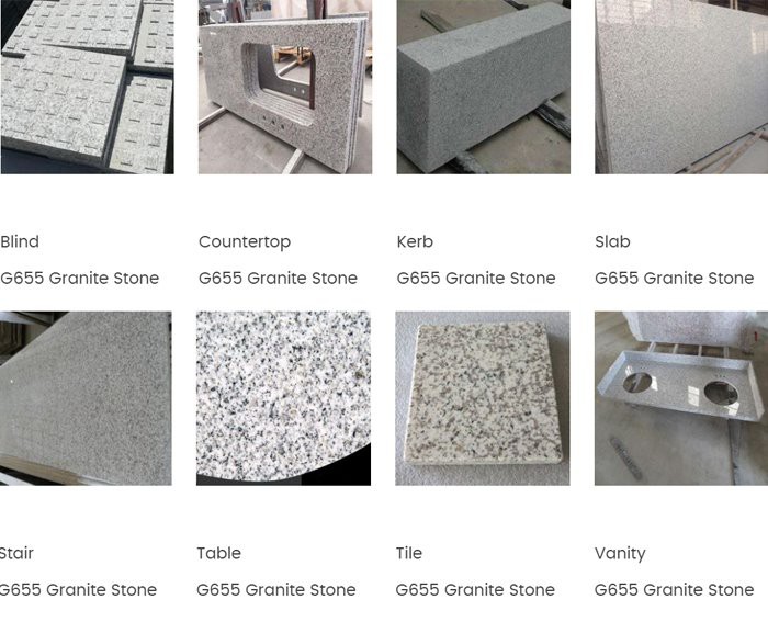 G655 Granite Stone application G655 Granite Stone application
