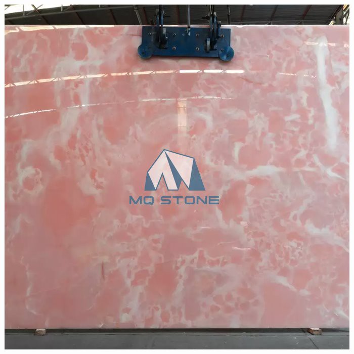 Pink Onyx Marble Slab