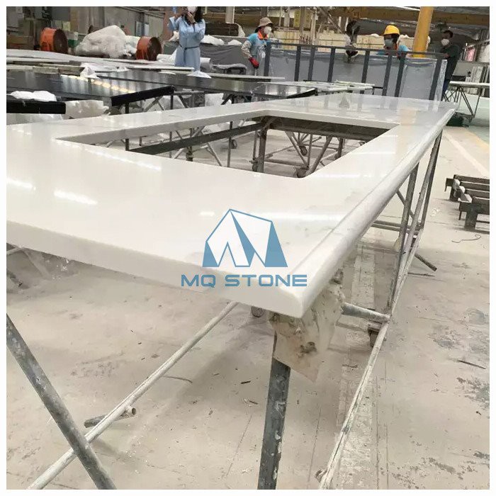 quartz white marble countertops