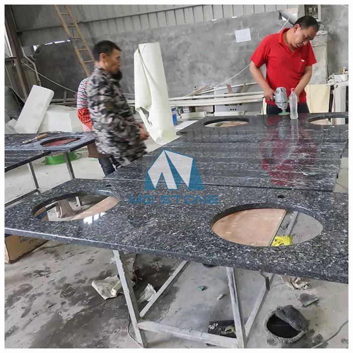 Blue Pearl Granite Vanity Top