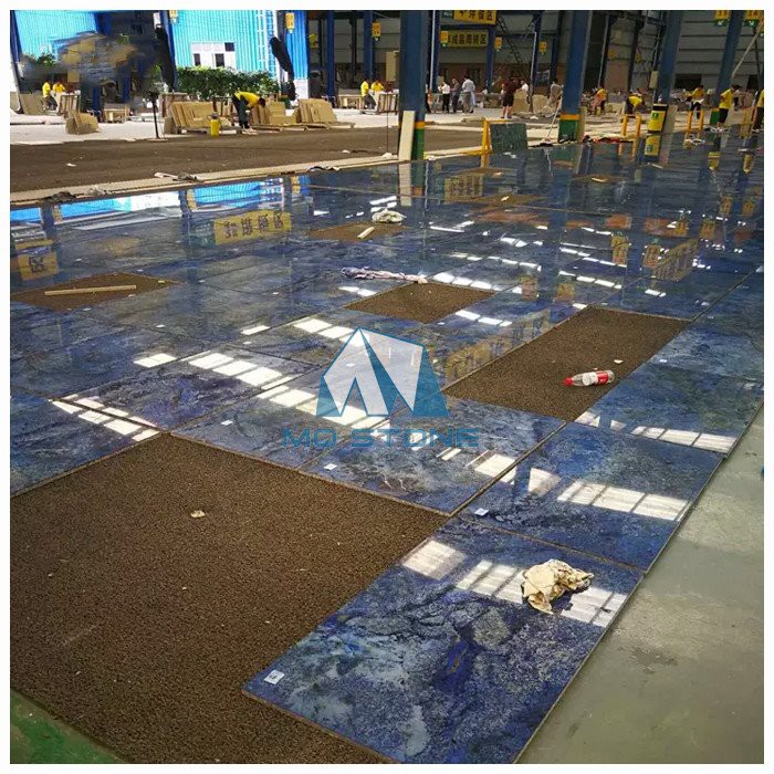 Azul Bahia Granite Floor Tiles