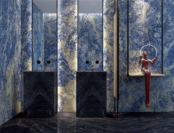 Bolivia Blue Sintered Stone for project Bolivia Blue Sintered Stone for project